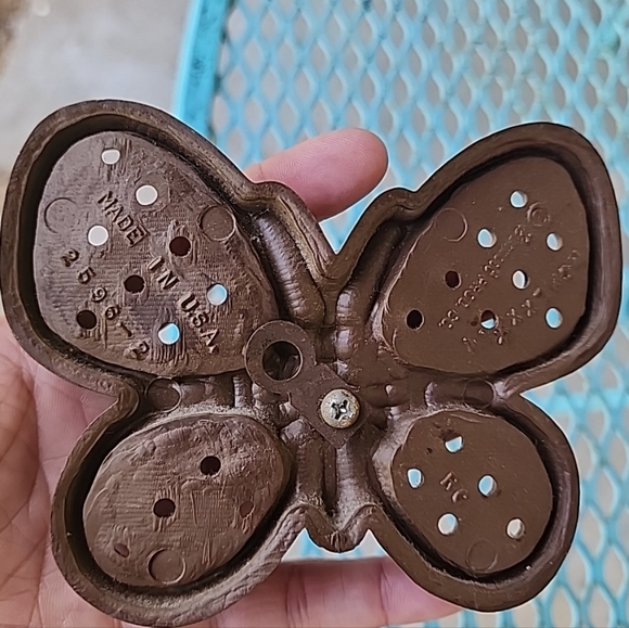 Vintage Set Of 3 Burwood Butterflies; 2596-1,2,3; Wicker, Wall Hanging Decor MCM - Picture 7 of 7